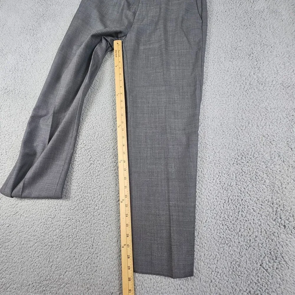 Banana Republic Pants Mens 35x29 Gray Wool Nail Head Tailored Slim Fit Trouser